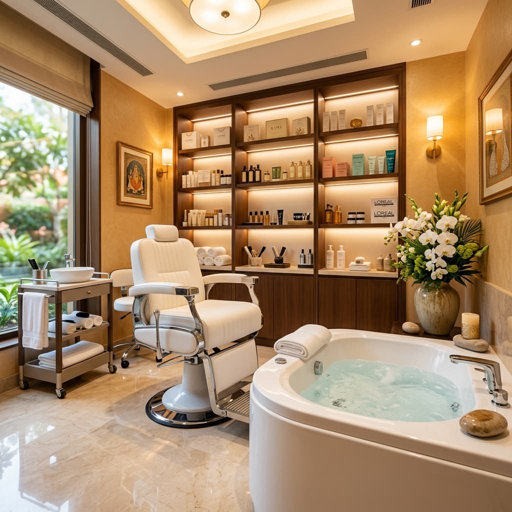Luxury Salon Equipment & Furniture Showcase