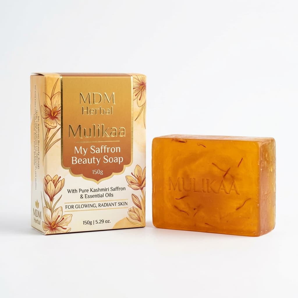 MDM Herbal Mulikaa My Saffron Beauty Soap – 150g