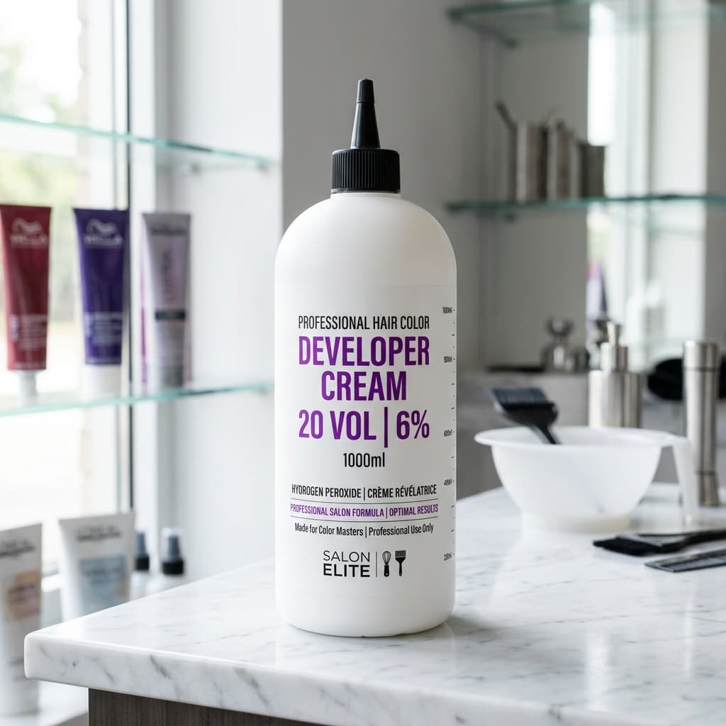 Professional Hair Color Developer Cream 20 Vol / 6% (1000ml)