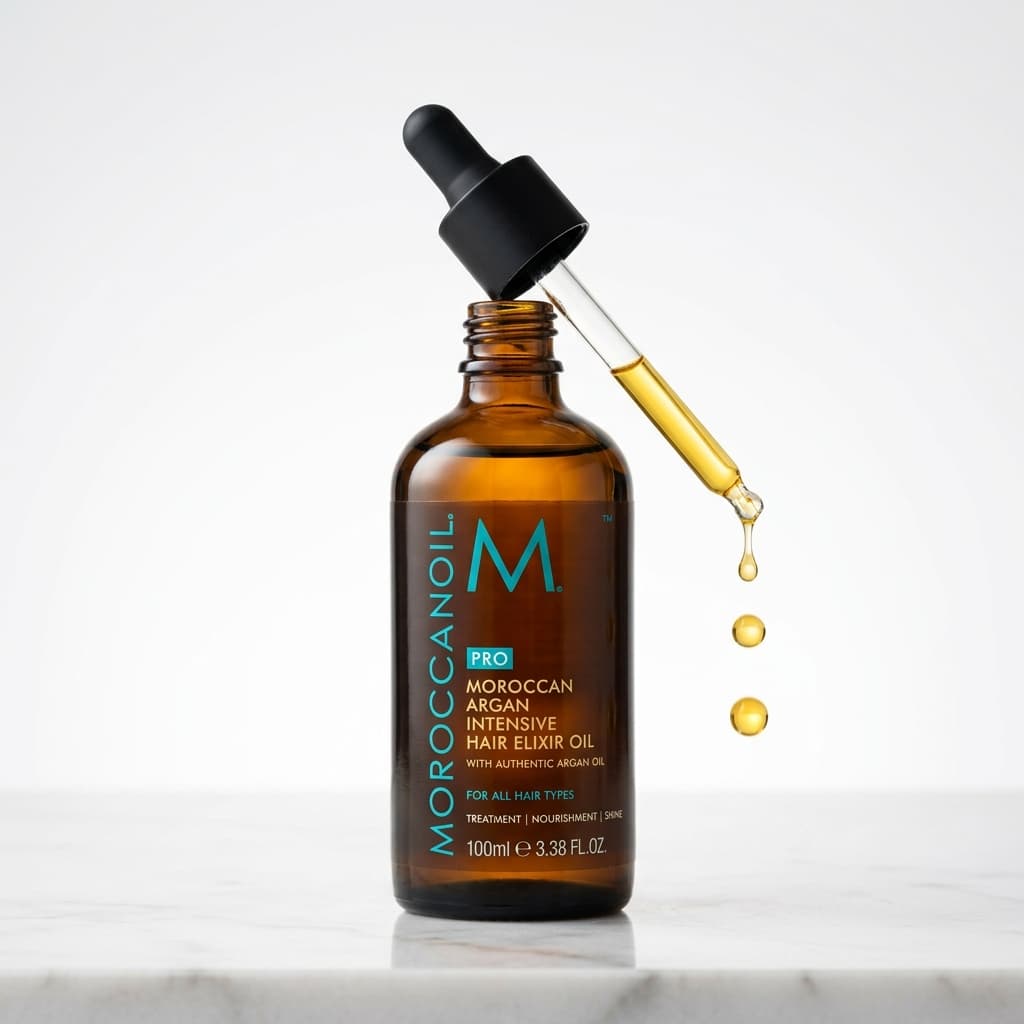 Moroccan Argan Intensive Hair Elixir Oil (100ml Dropper)